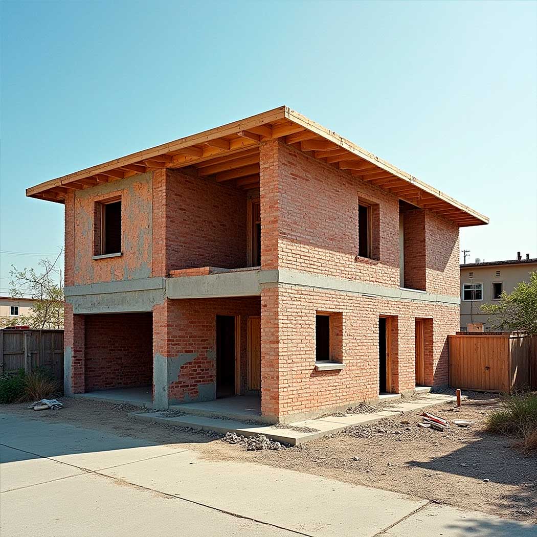 Chalet de obra nueva