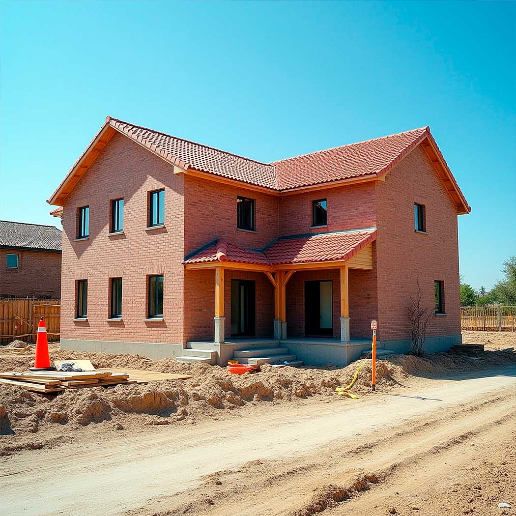 Chalet de obra nueva