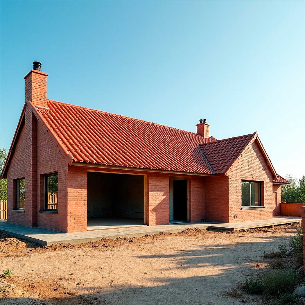 Chalet grande de obra nueva